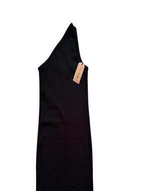 RD Style Black Ribbed Bodycon Tank Dress Size S NWOT.